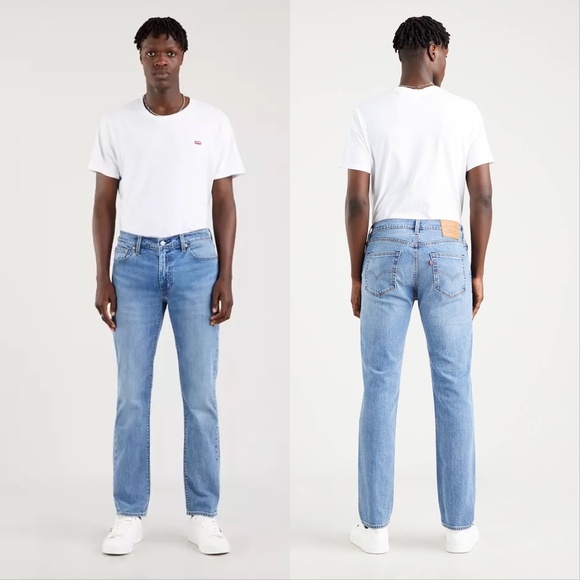 Levis Premium 511 Slim Stone Horizon Light Wash Eco Stretch Jeans - Picture 1 of 13